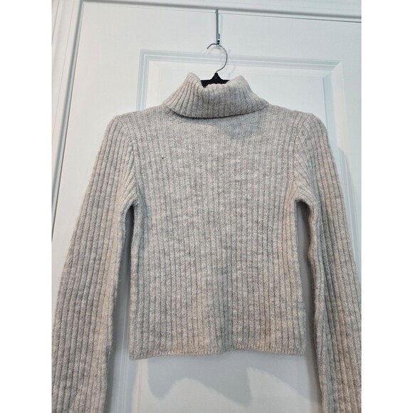 Happily Grey turtle neck sweater size small - Picture 2 of 7